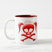 2 Couleurs La fille pirate la tasse (Gauche)