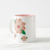 2 Couleurs La fleur gauchère se fane tasse d'écriture sainte (Devant gauche)