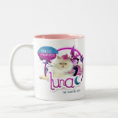 2 Couleurs La fourrure de robe impressionnent la tasse de (Gauche)