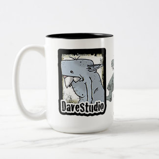 2 Couleurs La grande tasse de DaveStudio