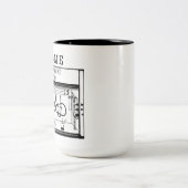 2 Couleurs La maison est où le capot est tasse (Centre)