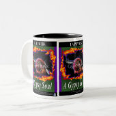 2 Couleurs La malédiction gitane une tasse gitane d'âme (Devant gauche)