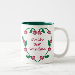 2 Couleurs La meilleure tasse de la grand-maman du monde