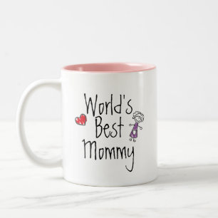 2 Couleurs La meilleure tasse de la maman du monde