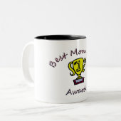 2 Couleurs La meilleure tasse de récompense de maman jamais (Devant gauche)
