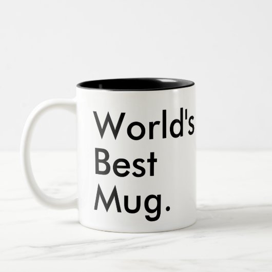 2 Couleurs La meilleure tasse du monde (Gauche)