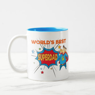 2 Couleurs La meilleure tasse du papa du monde - tasse de