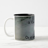 2 Couleurs La Pleine lune est chacun tasse drôle Nuts (Gauche)