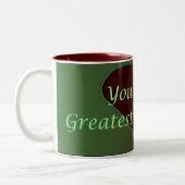 2 Couleurs La plus grande tasse de cadeau (Gauche)