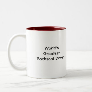 2 Couleurs La plus grande tasse de conducteur de banquette