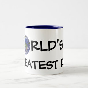 2 Couleurs La plus grande tasse de papa du monde
