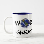 2 Couleurs La plus grande tasse du papa du monde (Gauche)