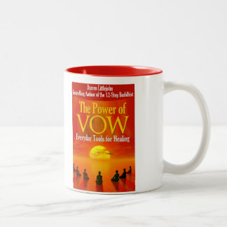 2 Couleurs La puissance de la tasse à deux tons de voeu