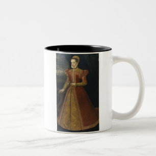2 Couleurs La Reine de Mary de la tasse 1575 de café