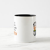 2 Couleurs La tasse à café à deux tons de sorcière (Centre)