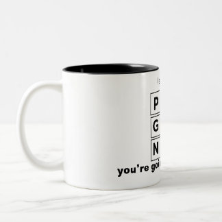 2 Couleurs la tasse à café à deux tons enceinte de votre femm