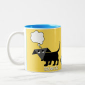 2 Couleurs La tasse à deux tons "Dream Big" de Rego Berto (Gauche)