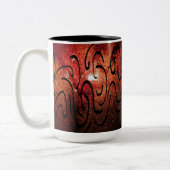 2 Couleurs La tasse abstraite de l'ambre ! (Gauche)