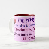2 Couleurs La tasse Berry Boost (Devant gauche)