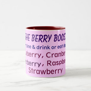 2 Couleurs La tasse Berry Boost