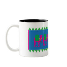 La tasse culturelle tribale de chameaux