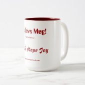 2 Couleurs La tasse d'amour (Devant droit)