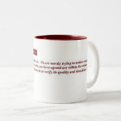2 Couleurs La tasse d'Andrew (Devant droit)
