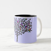 2 Couleurs La tasse d'arbre de perroquet (Devant droit)