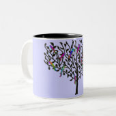 2 Couleurs La tasse d'arbre de perroquet (Devant gauche)