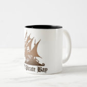 2 Couleurs La tasse de baie de pirate (Devant droit)