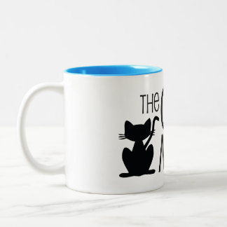 2 Couleurs La tasse de café du Meow du chat