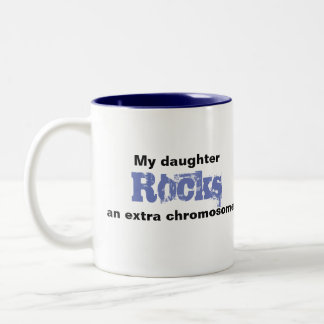 2 Couleurs La tasse de café "ma fille bascule des frais