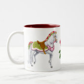 2 Couleurs La tasse de cheval de rose (Gauche)