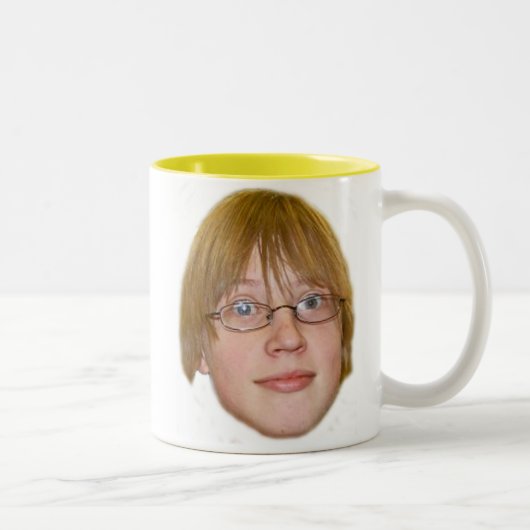 2 Couleurs La tasse de "Dirk" sur une tasse (Droit)