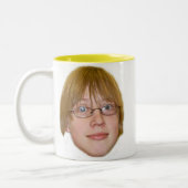2 Couleurs La tasse de "Dirk" sur une tasse (Gauche)