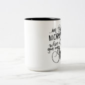 2 Couleurs La tasse de Handlettered, dire chrétien, me (Centre)