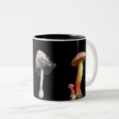 2 Couleurs La tasse de l'amant de champignon (Devant droit)