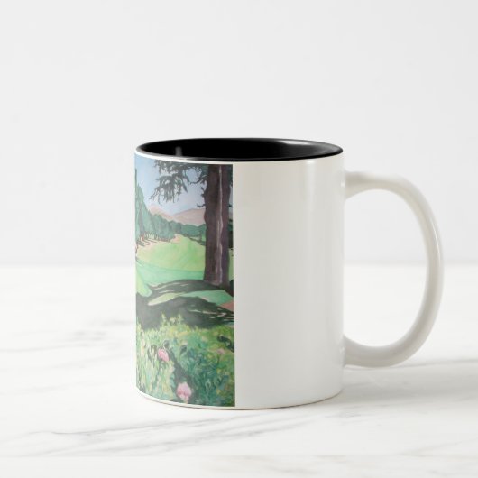 2 Couleurs La tasse de l'amant de golf (Droit)