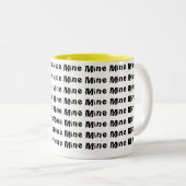 2 Couleurs La tasse de mine (Devant droit)