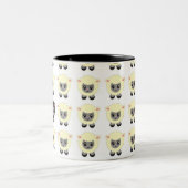 2 Couleurs La tasse de moutons noirs (Centre)