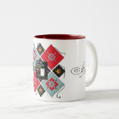 2 Couleurs La tasse de Quilter (Devant droit)