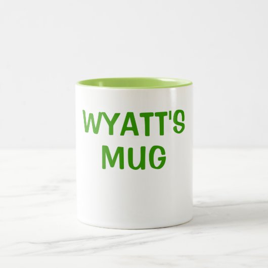 2 COULEURS LA TASSE DE WYATT (Centre)
