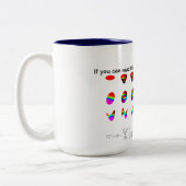 2 Couleurs La tasse de Zernike, remercient votre professeur (Gauche)