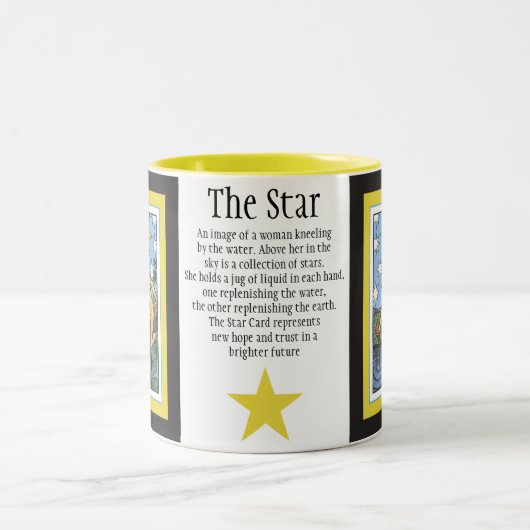 2 Couleurs La tasse d'étoile (Centre)