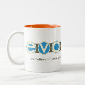 2 Couleurs la tasse d'évolution (Gauche)