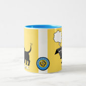 2 Couleurs La tasse "Dream Big" de Rego Berto (Centre)