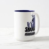 2 Couleurs La tasse du monstre de câlin (Devant droit)