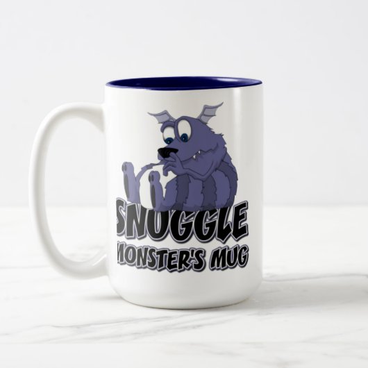 2 Couleurs La tasse du monstre de câlin (Gauche)