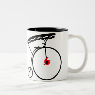 2 Couleurs La tasse du numéro six de prisonnier