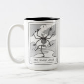 2 Couleurs La tasse foncée d'arts (Gauche)